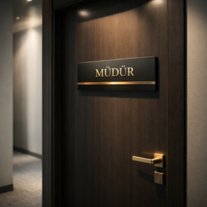 Prestige Gold Kapı İsimliği