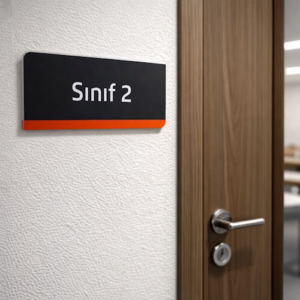 Okul Sınıf Kapı İsimlikleri