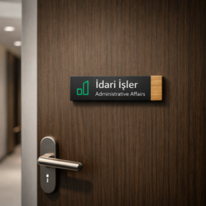 Modern Line Kapı İsimliği